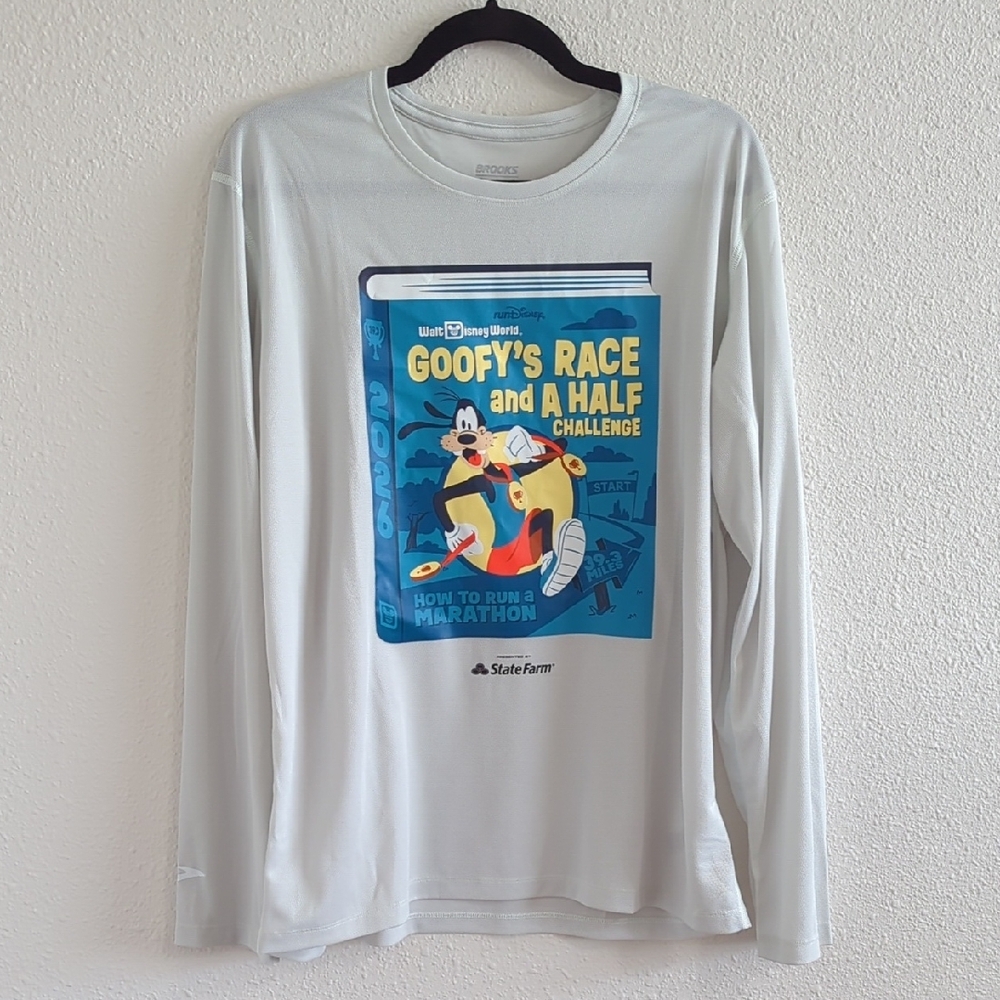 Run Disney 2026 Brooks Men's Long Sleeve Tees - 6 Shirt Lot - Picture 5 of 9